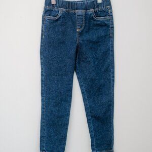 Hanna Andersson Girls Pull-On Denim Jeans Size 5